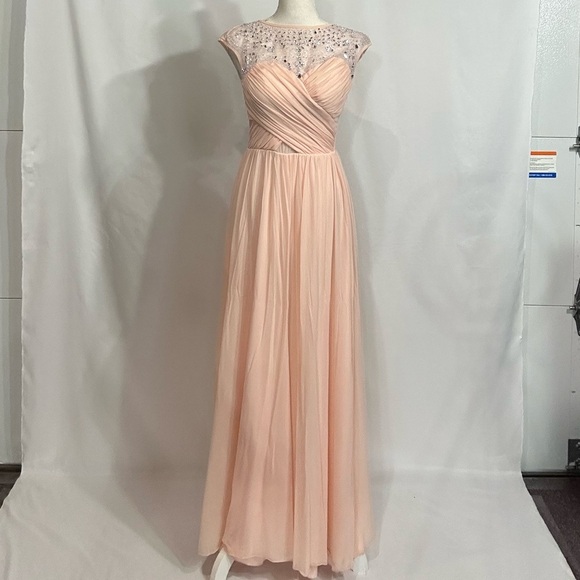 B. DARLIN Dresses & Skirts - Peach colored formal dress